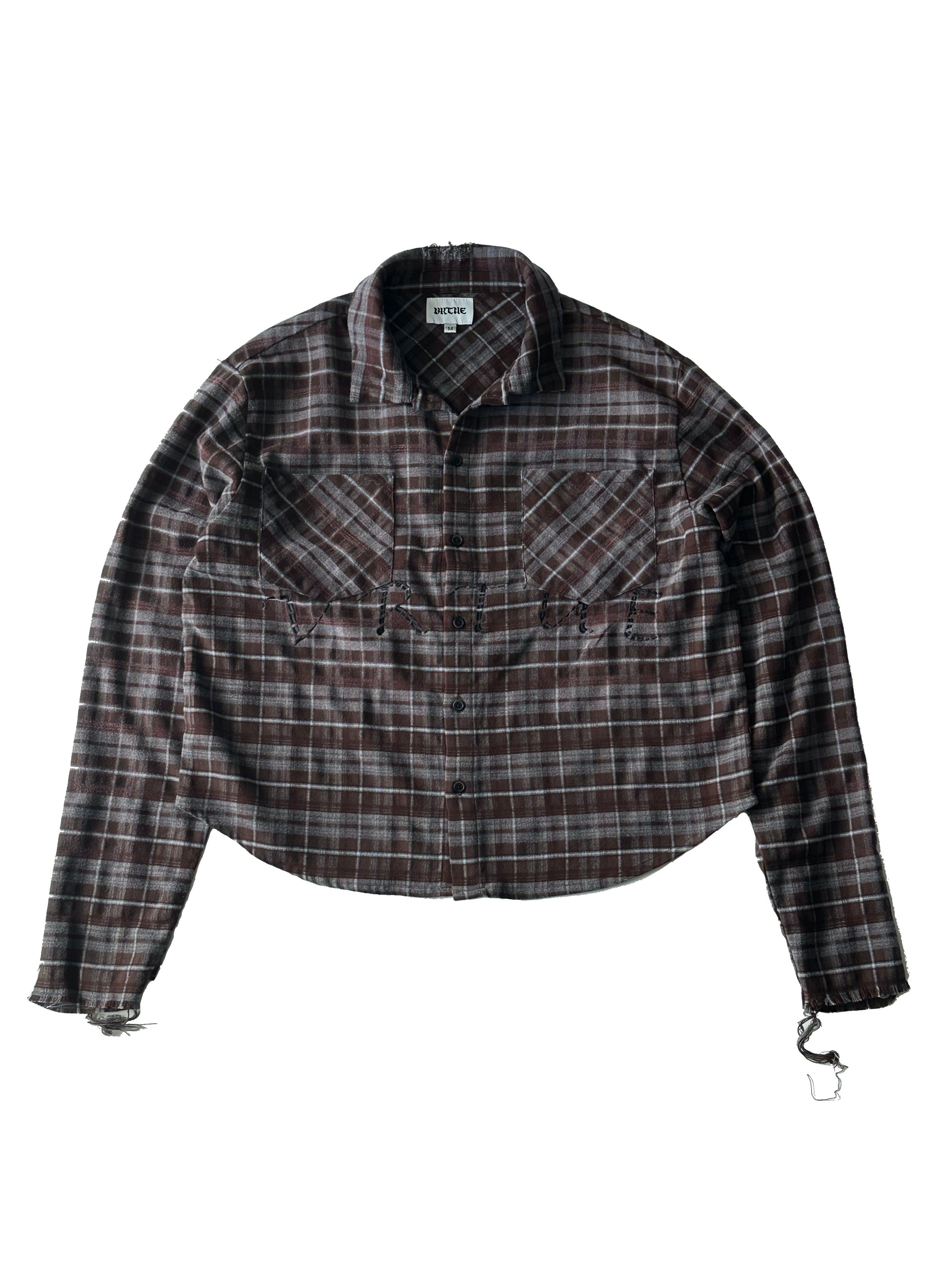 VRTUE EMBROIDERED FLANNEL