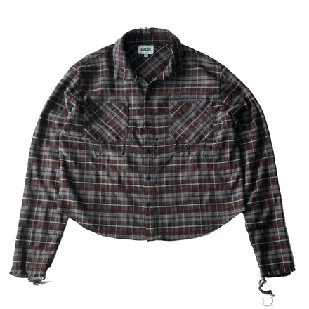 VRTUE EMBROIDERED FLANNEL