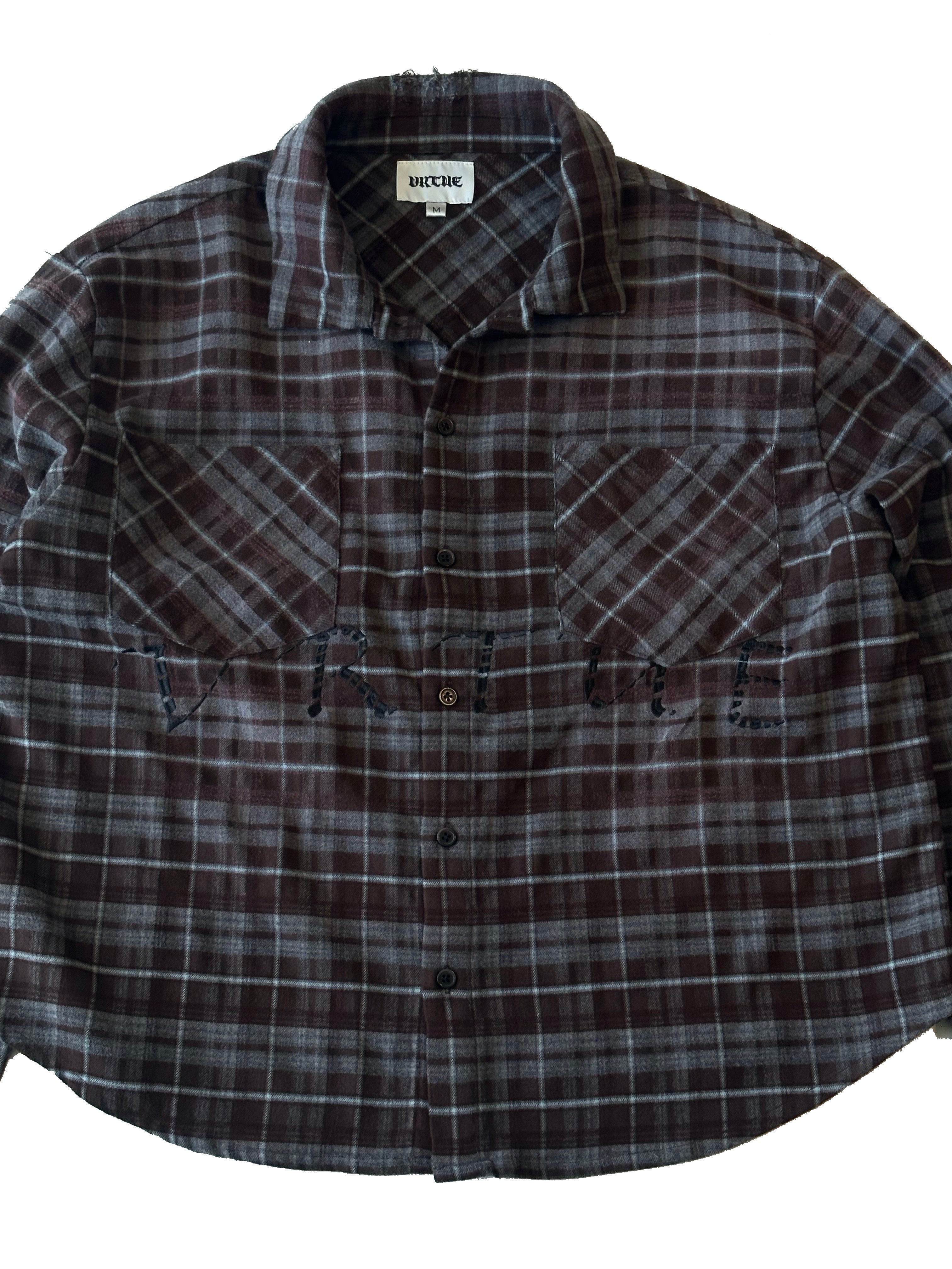 VRTUE EMBROIDERED FLANNEL